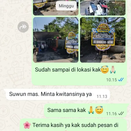 Pengiriman Papan Bunga Duka Bukit Golf Mediterania